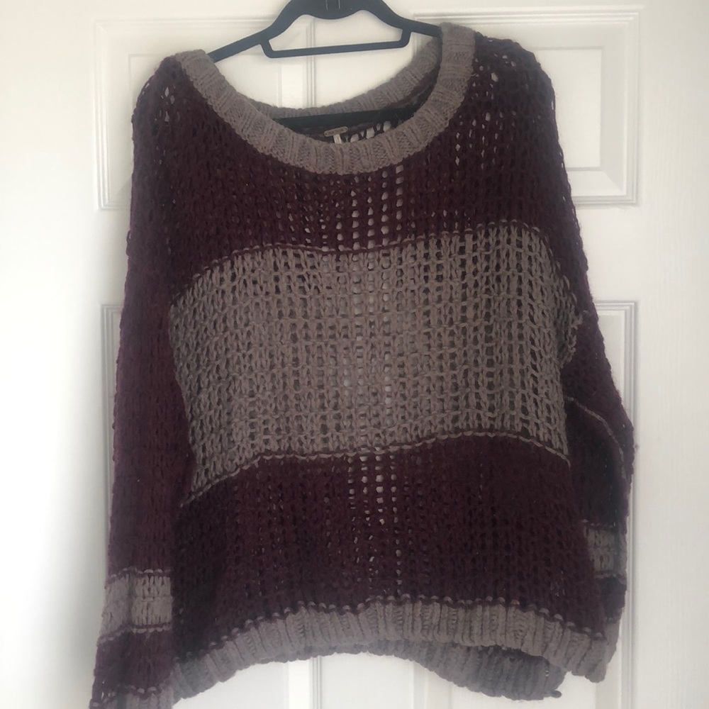 Free people knit sweater